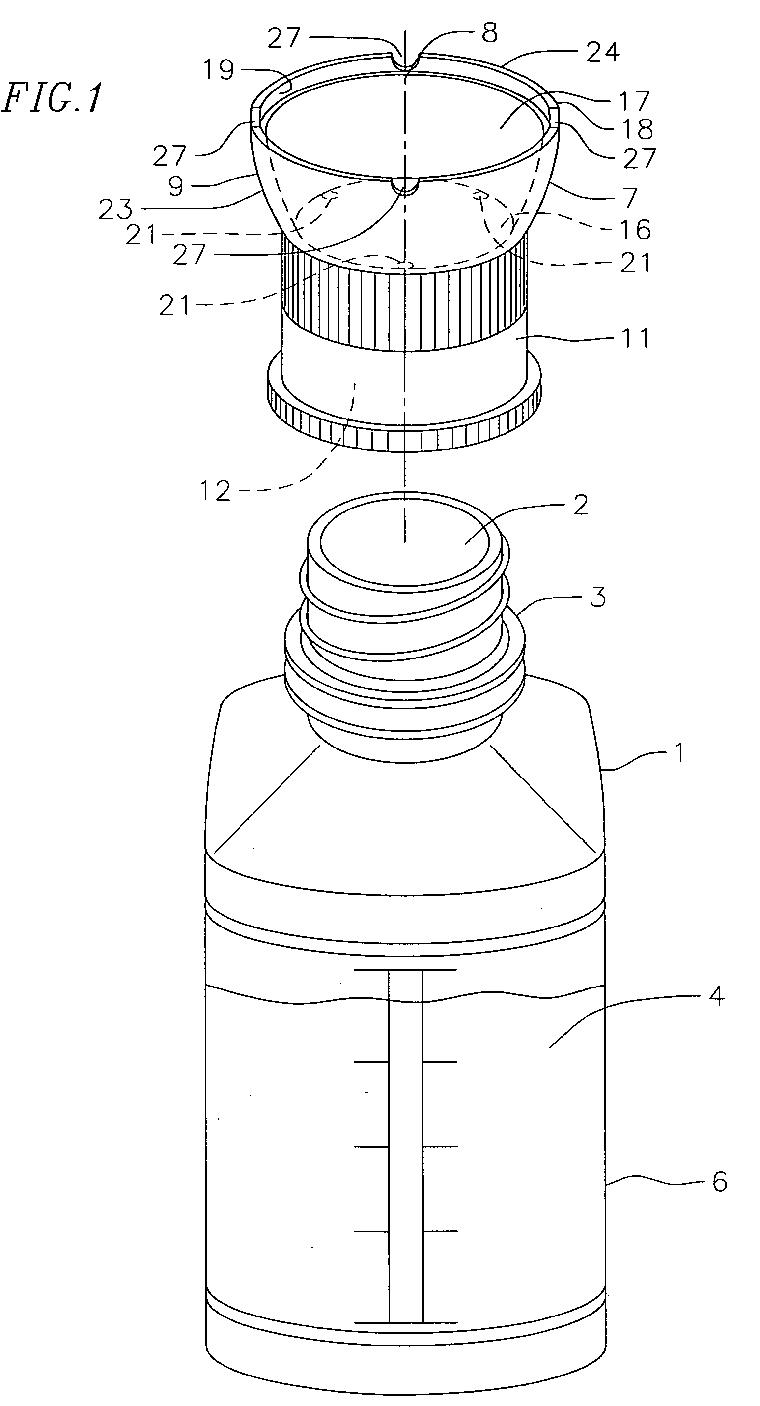 Device for irrigating and inspecting a wound