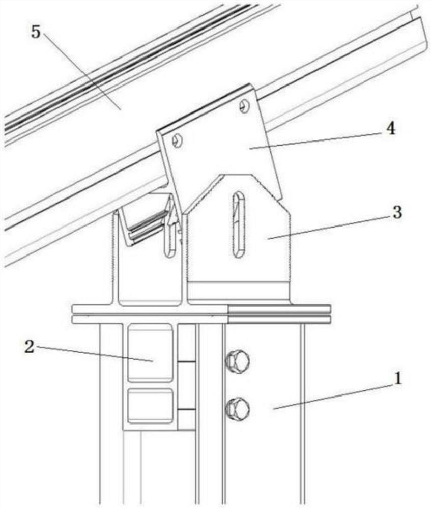 C-shaped steel frame table with high practicability