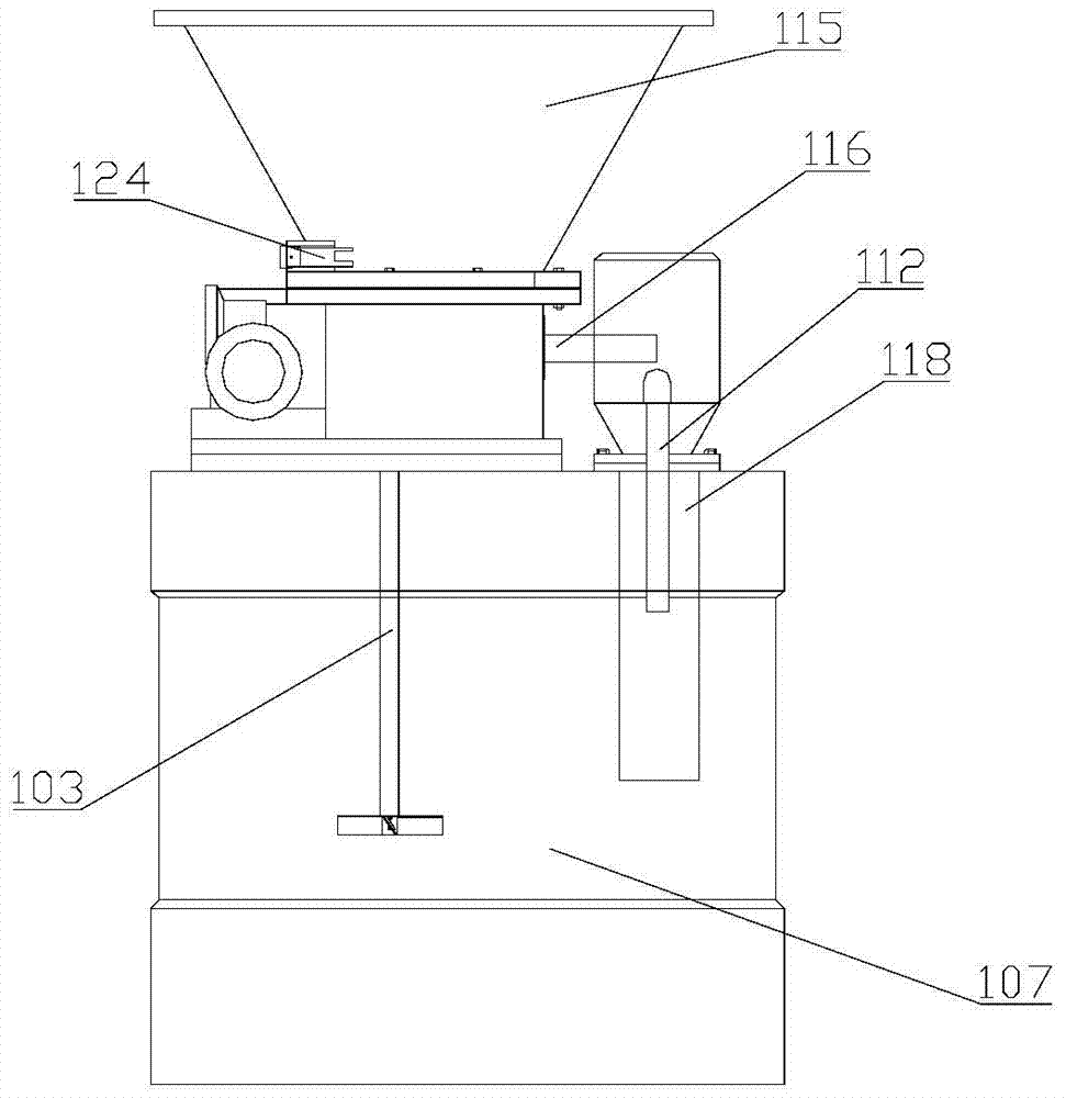 Solution automatic preparation device and powder dissolving method