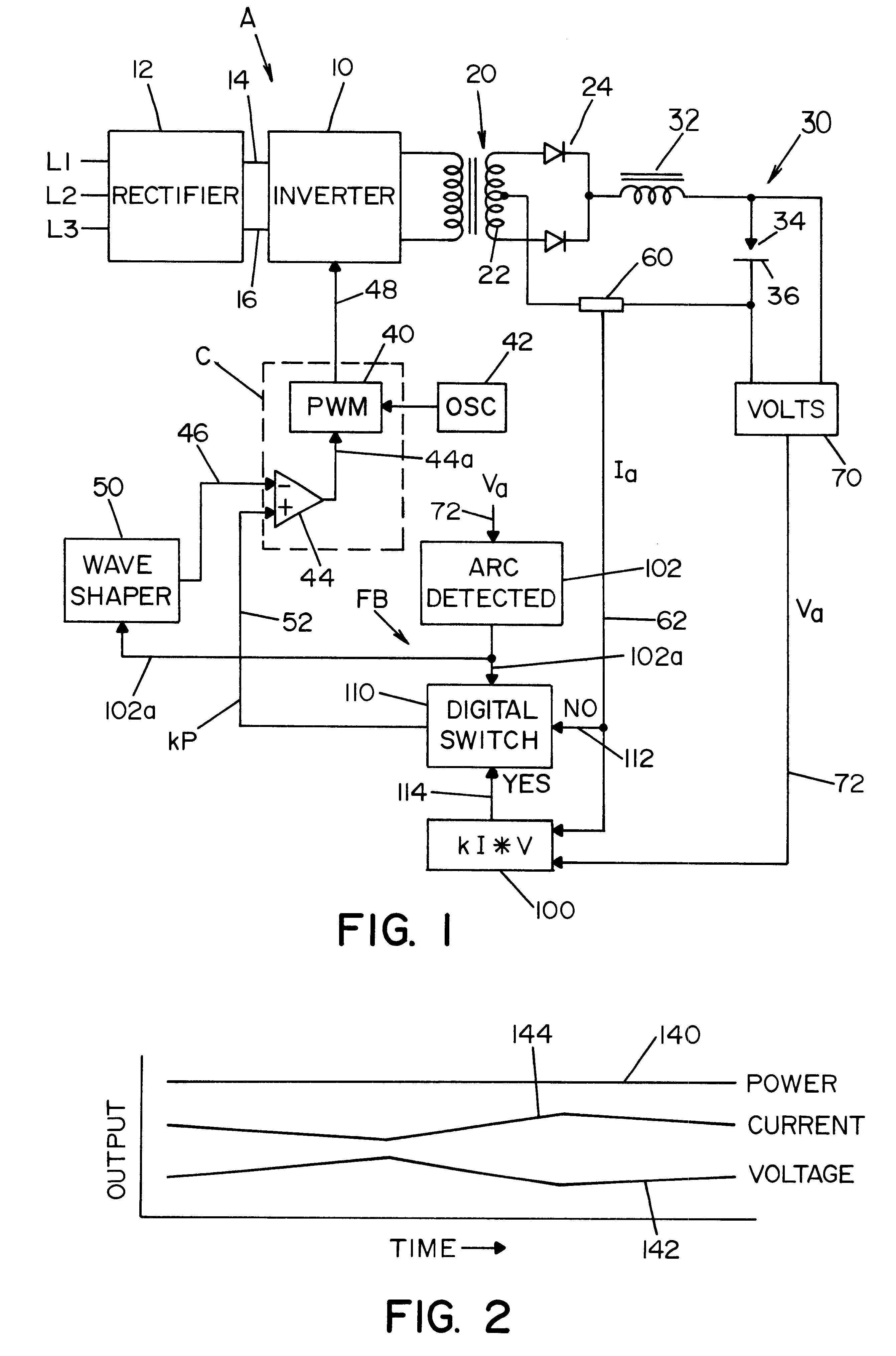 System and method for controlling an electric arc welder