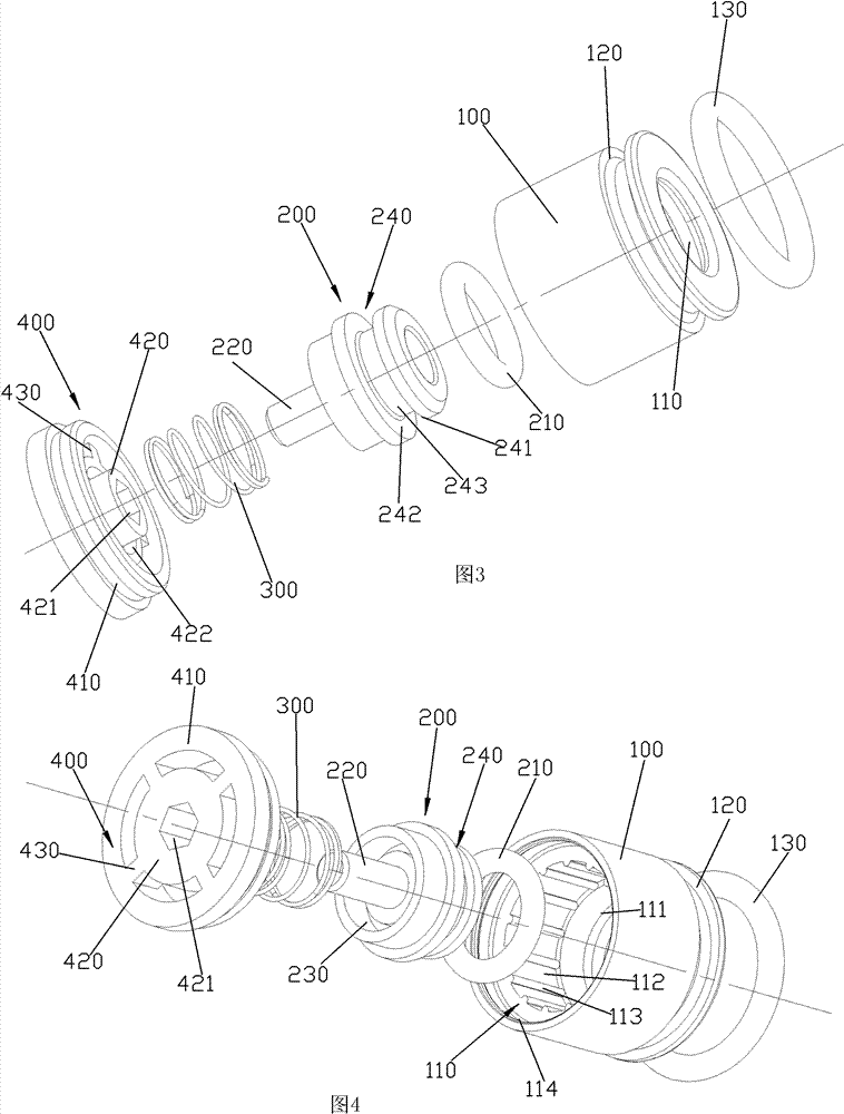 Water-saving non-return valve