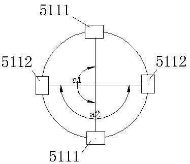 Rainwater purification device with separation and deposition functions