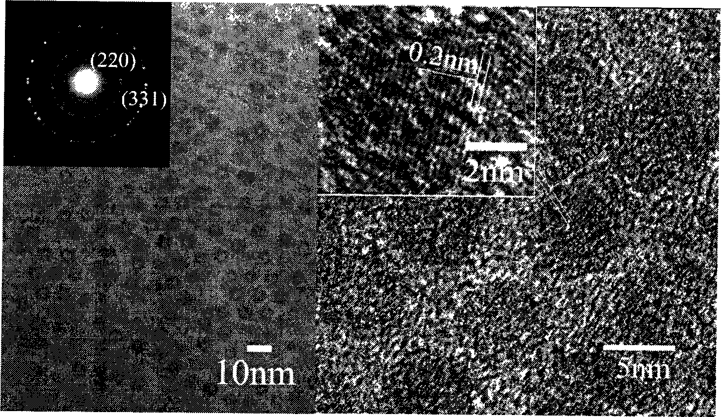 Method for preparing monodisperse germanium nanocrystal by thermolysis