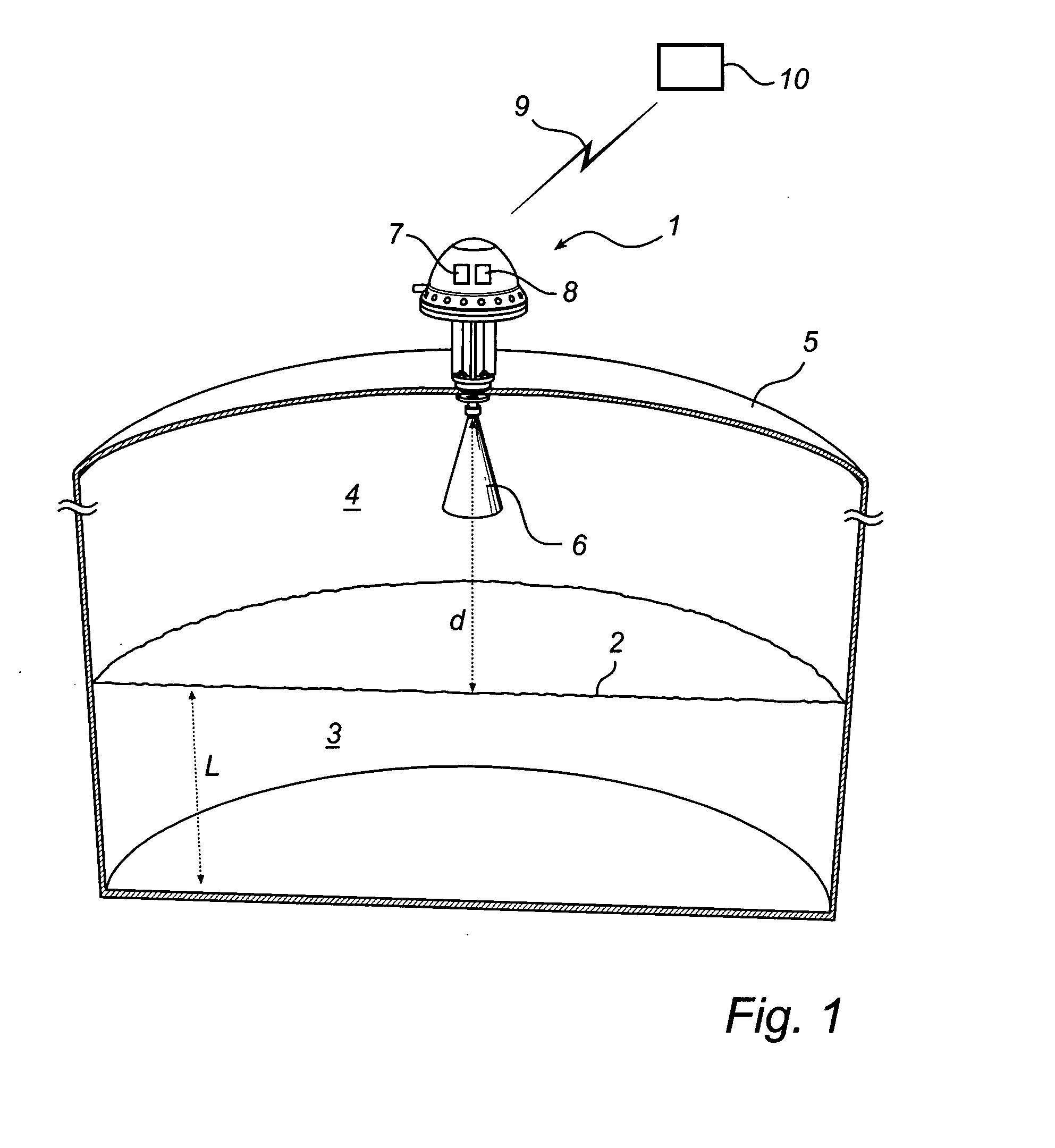 Process measurement instrument adapted for wireless communication
