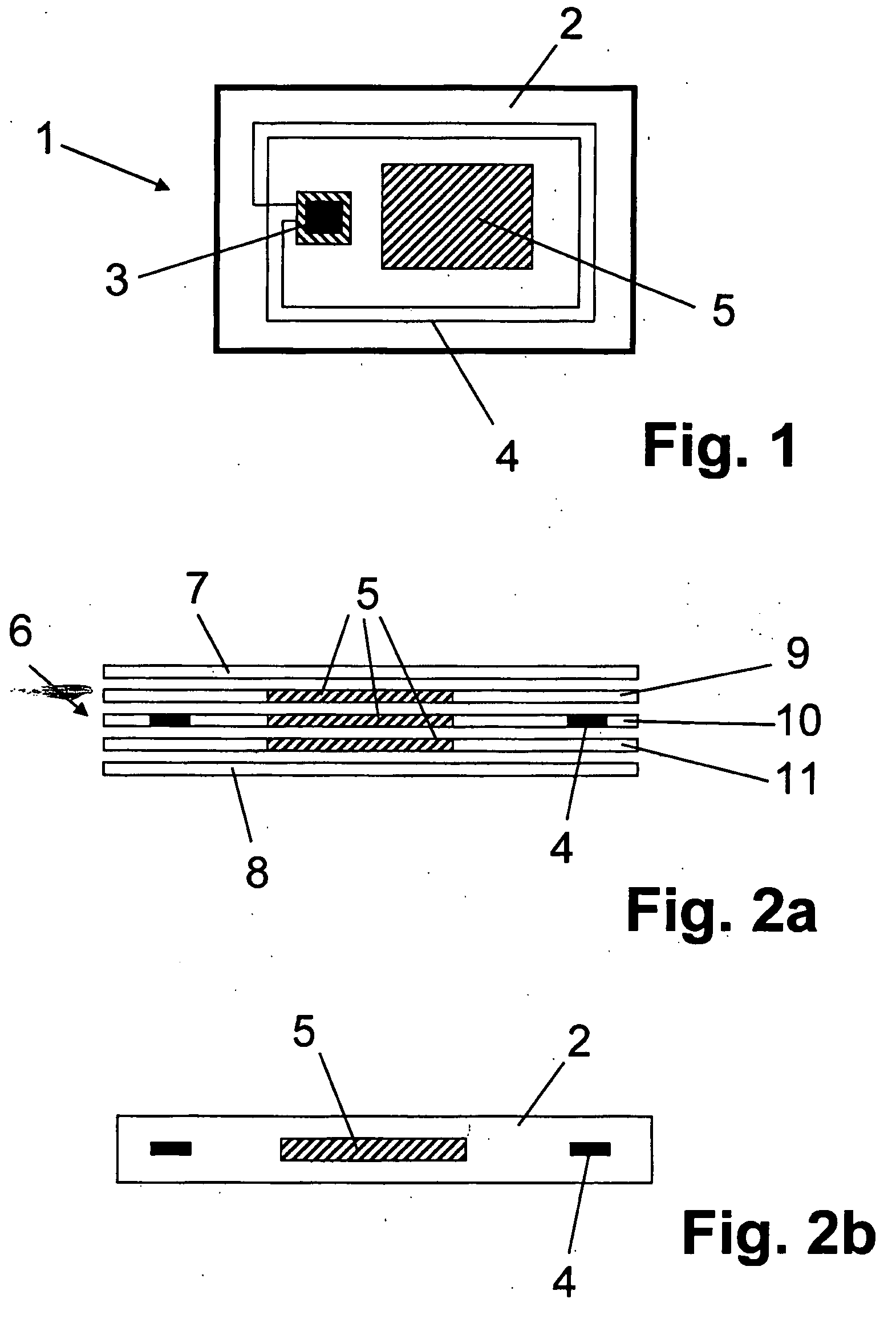Smart card and method for its production