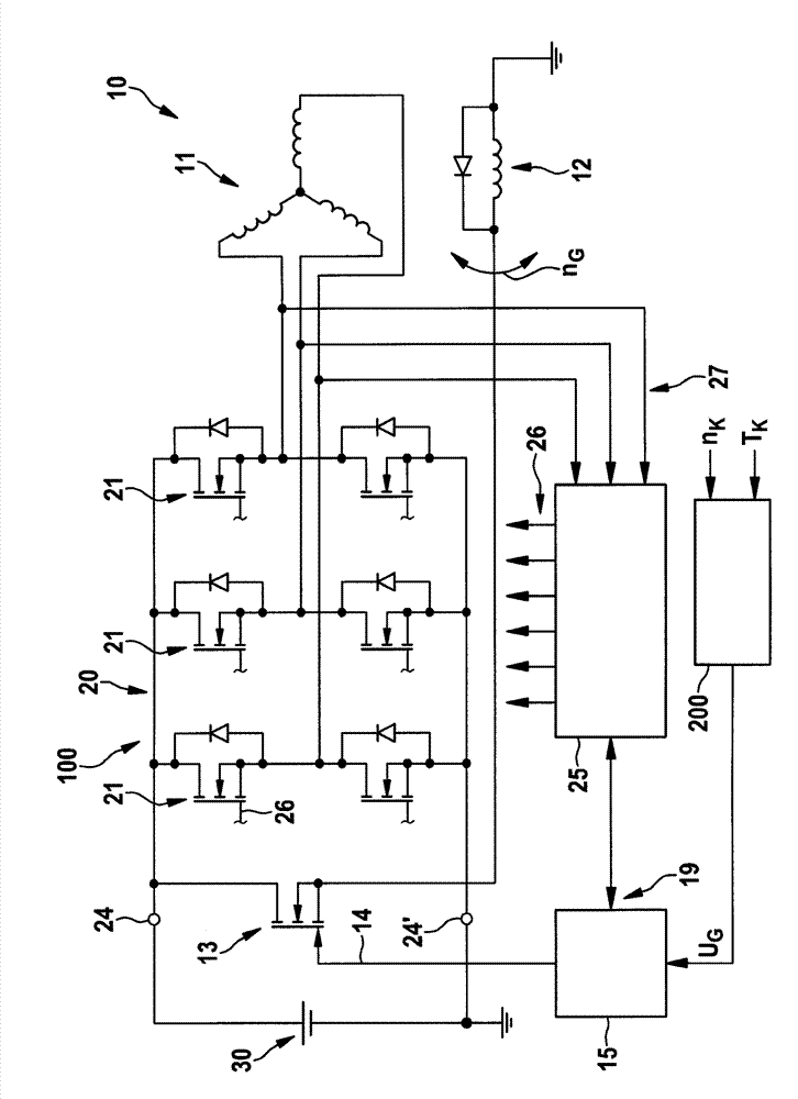 Method for preventing overvoltages in an electrical system of a motor vehicle