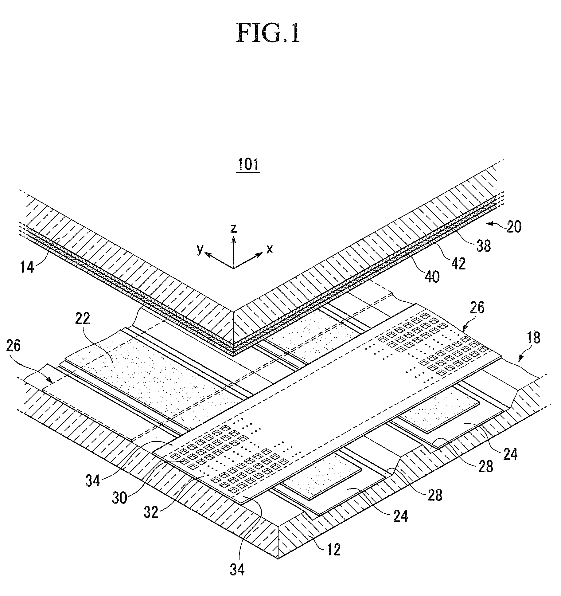 Light emission device and display device using the same as light source