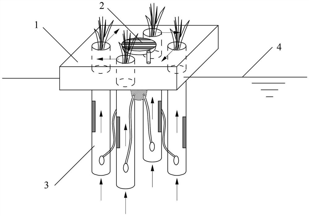 Steam stripping zigzag flow system based on ultraviolet oxygenation enhanced water purification