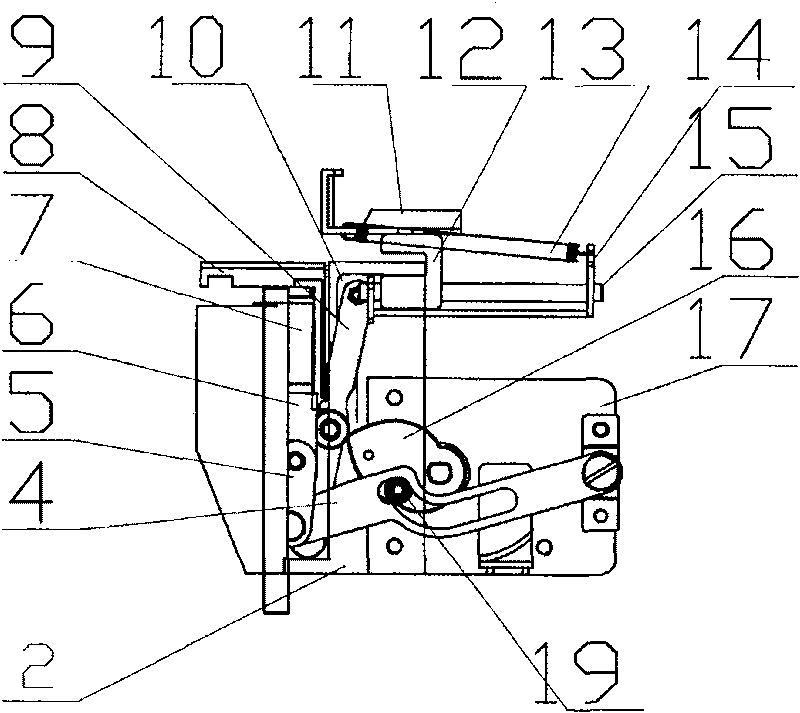 Flat-push card-preparing apparatus of automatic machine for mohjony game