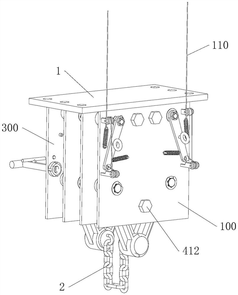 Multi-stage parallel dumping device and deep-sea lander