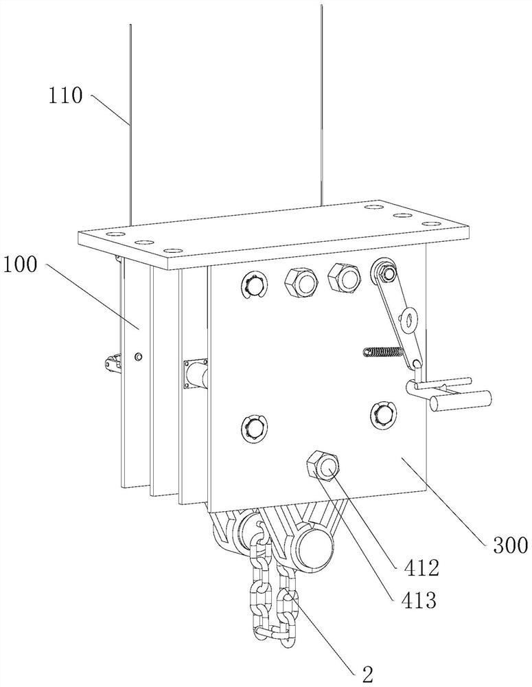 Multi-stage parallel dumping device and deep-sea lander