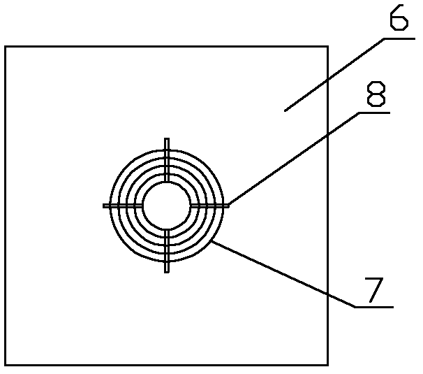 Method for positioning and forming hidden and buried grotto in geomechanical model test