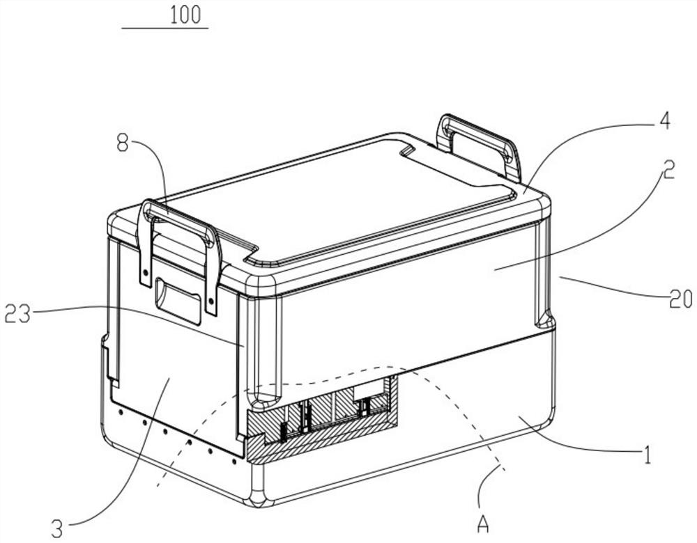 Foldable heat preservation box