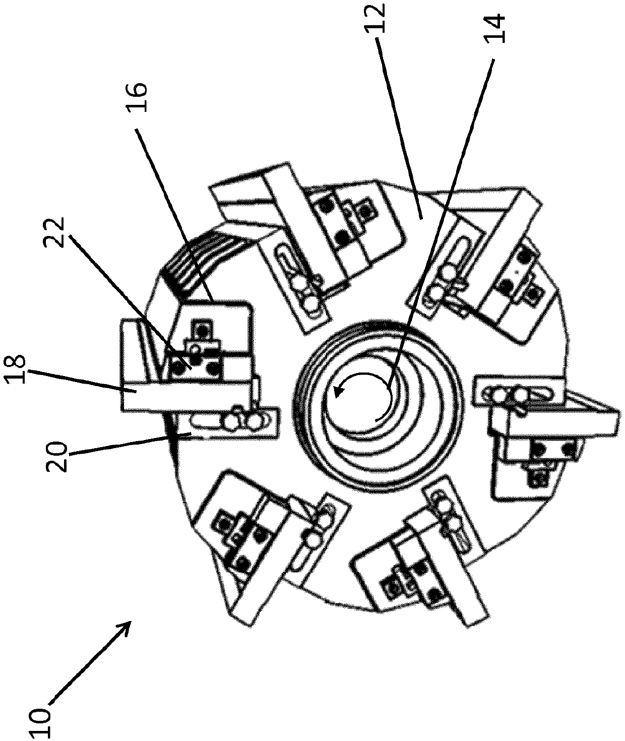 Rotor for an impact crusher
