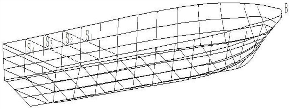 Module combined type FCM ship forming mold