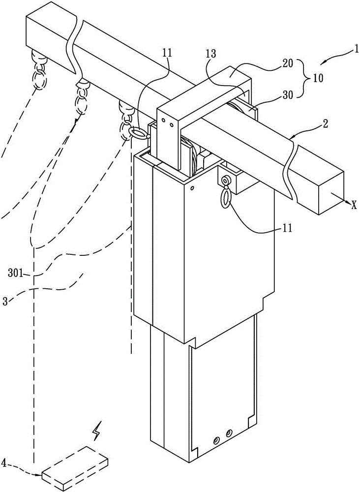 Electric control module of sunblind device