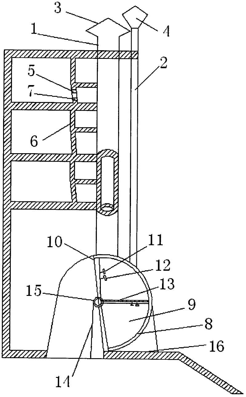 High-rise fire-fighting self-rescue type rapid escape method and system