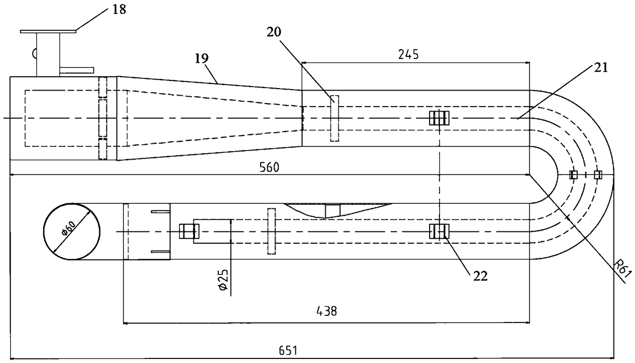 Pulsating combustion smoke jet device carried by unmanned aerial vehicle