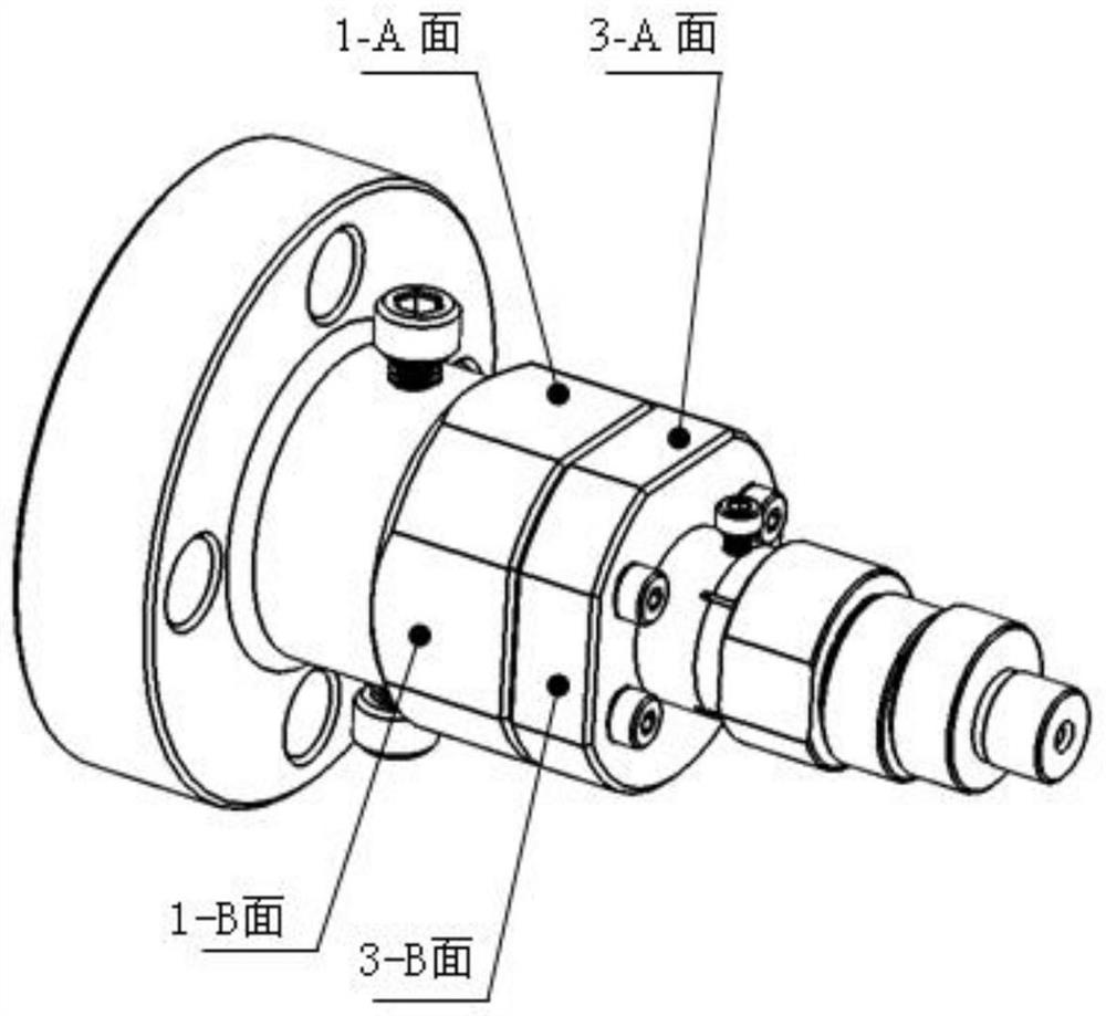 A precision grinding method for eccentric circle of crankshaft and special eccentric fixture