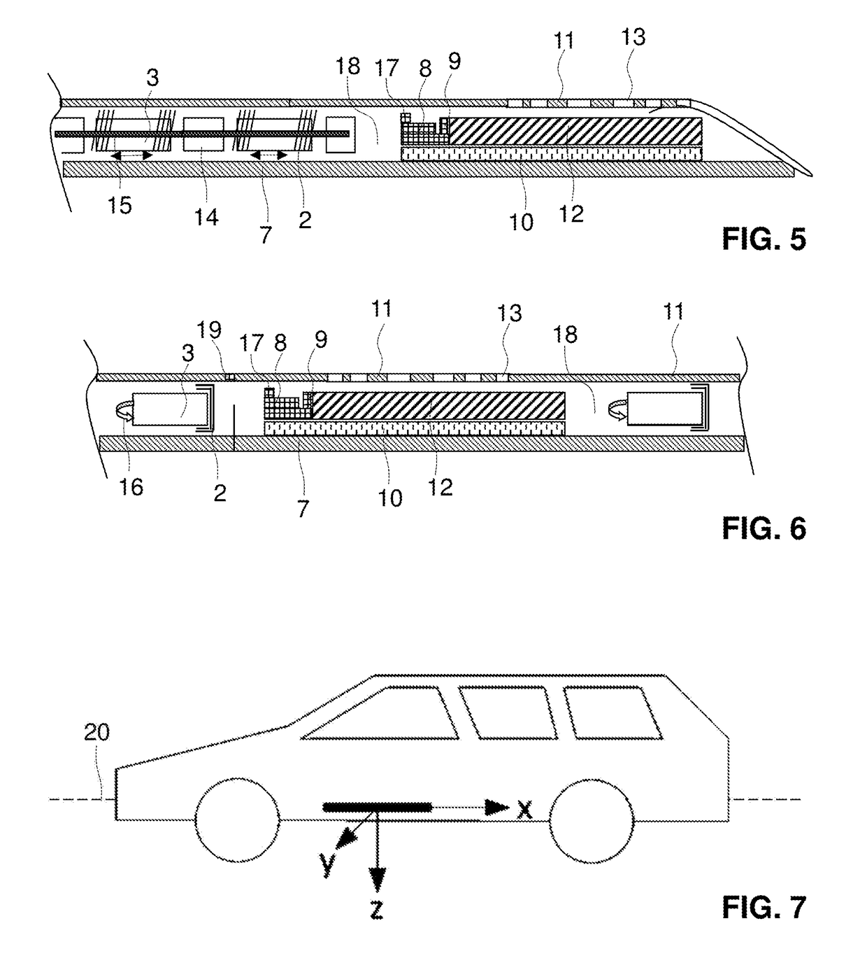 Power generation device for a vehicle