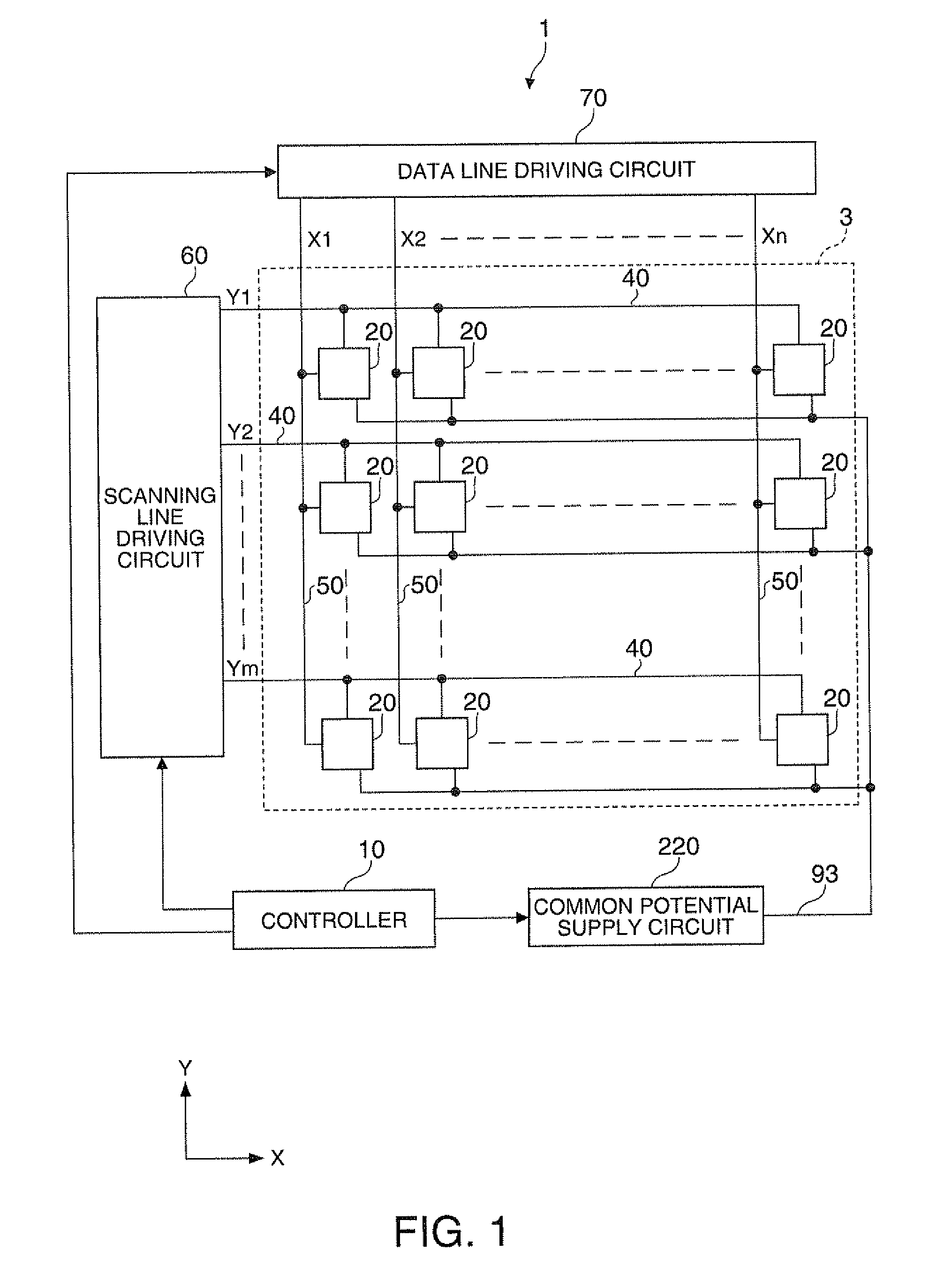 Method of controlling electro-optical device, control device for electro-optical device, electro-optical device, and electronic apparatus