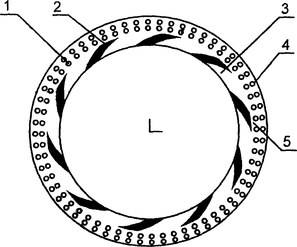 Non-contact mechanical end face sealing structure