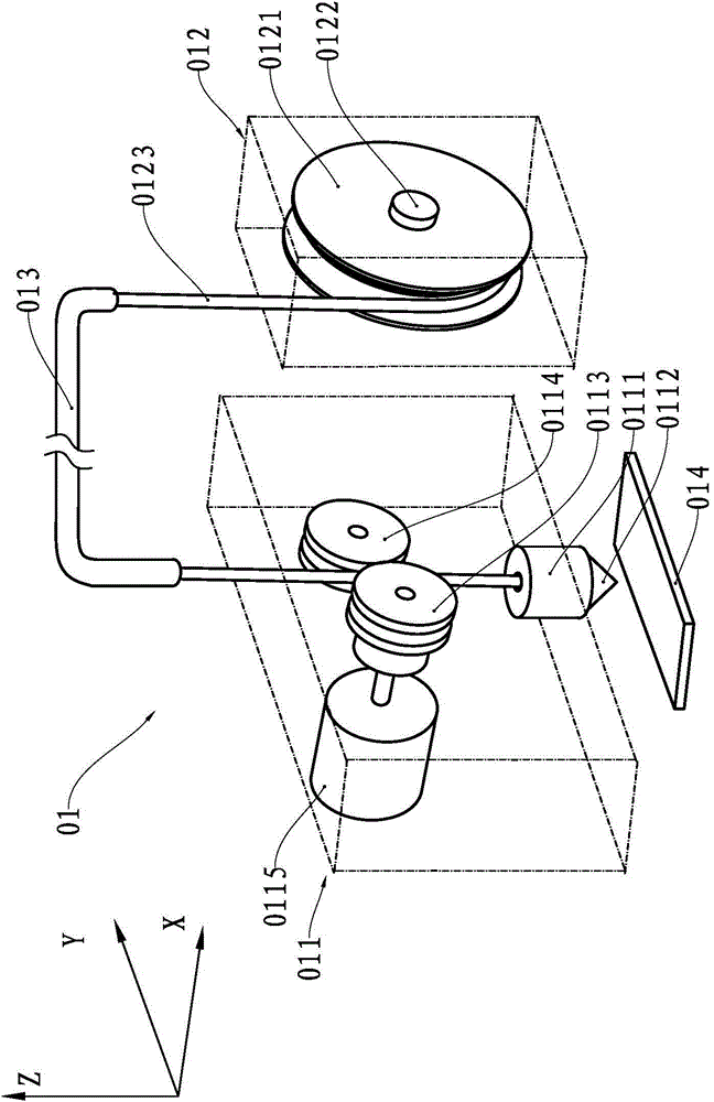 Detection device, three-dimensional printer and three-dimensional printing method
