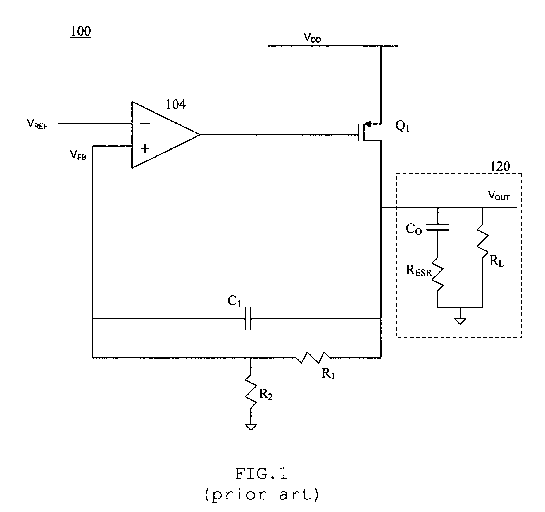 AC-coupled equivalent series resistance