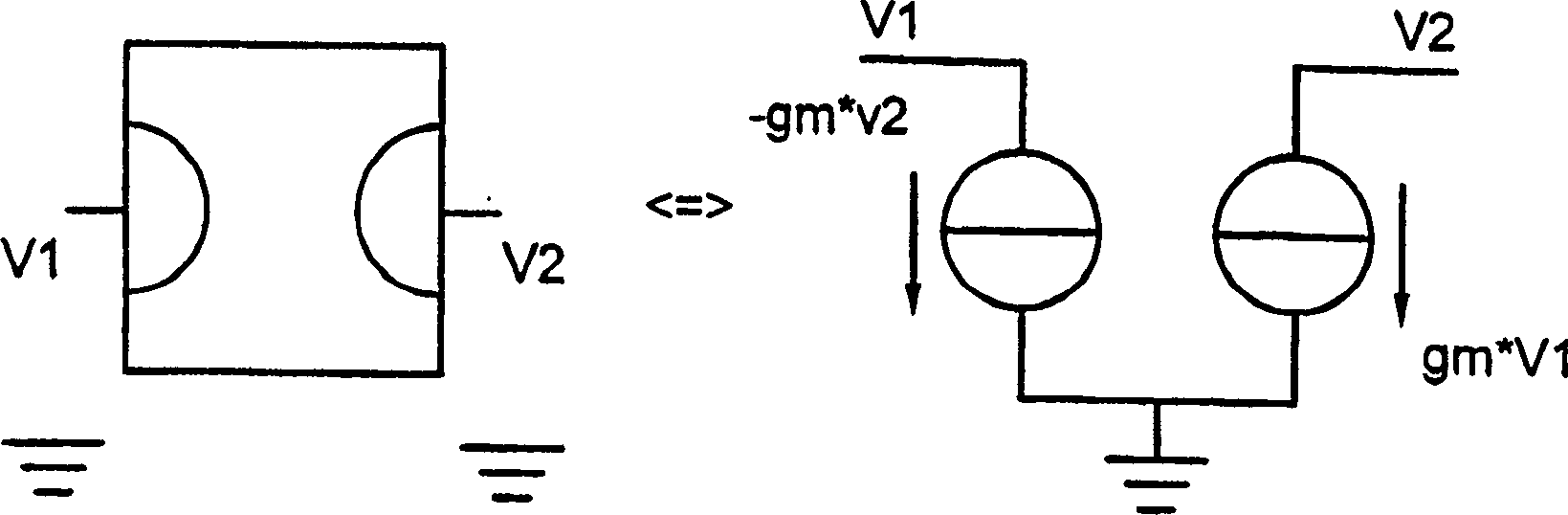 Phase-compensated impedance converter