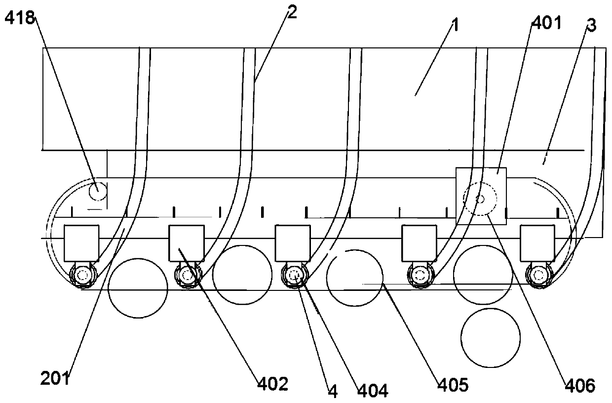 Bottle arranging and separating device and method