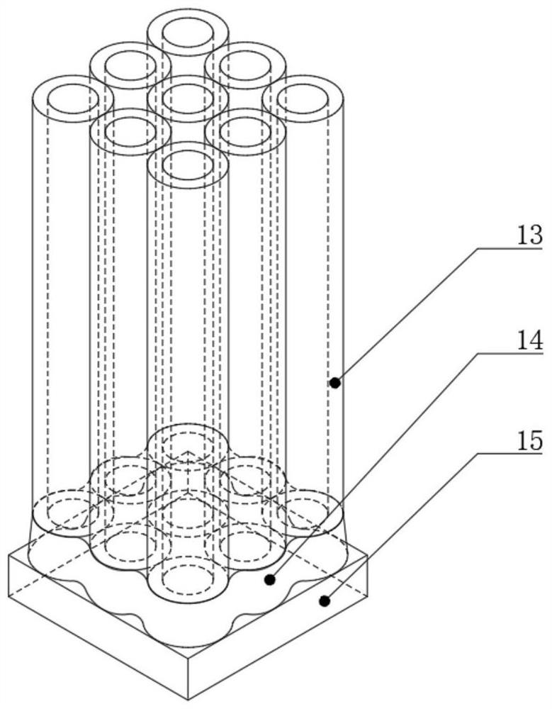 Self-calibration liquid drop manipulator structure and micro-operation method