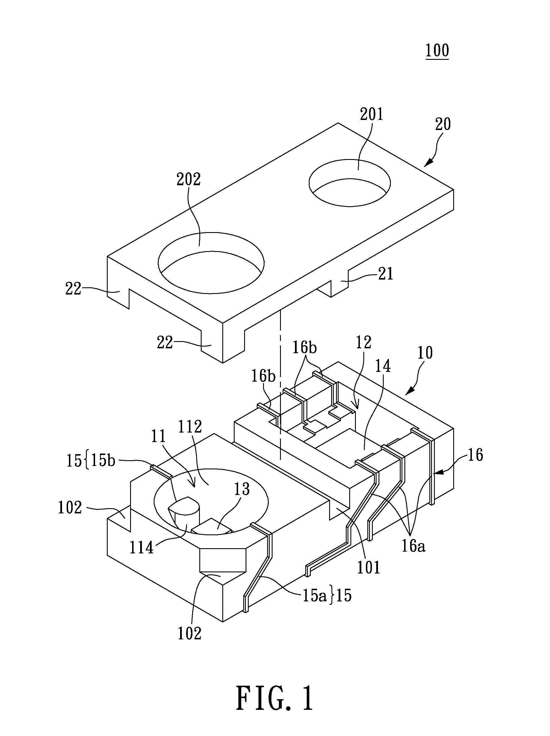 Integrated sensing package structure