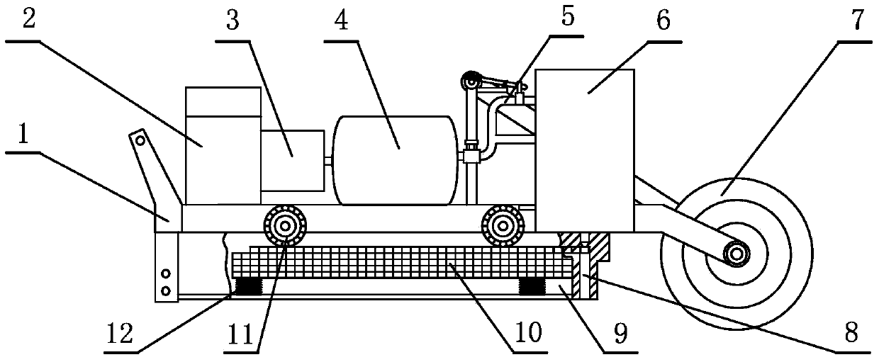 Air explosion precision seeder