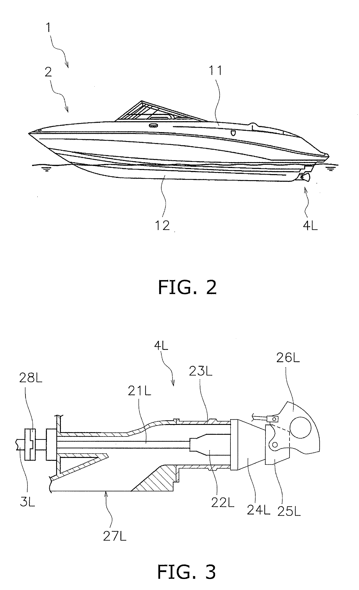 Boat and control method for same