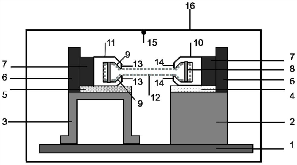 Method and device for testing and evaluating shrinkage cracking performance of solidified soil materials