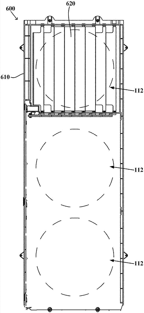Vertical type air conditioner indoor unit