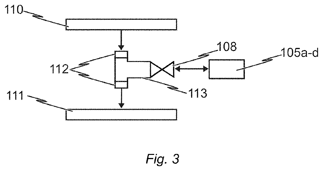 Oxygen-reducing installation and method for operating an oxygen-reducing installation