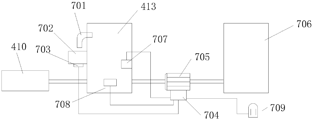 The paint breaking alarm method of enamelling machine