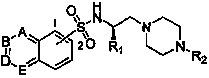 Substituted piperazine N-ethyl sulfonamide derivative and preparation and application thereof