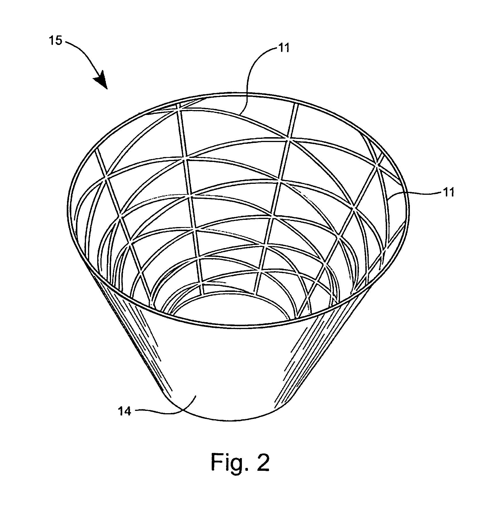 Method for fabricating grid-stiffened composite structures