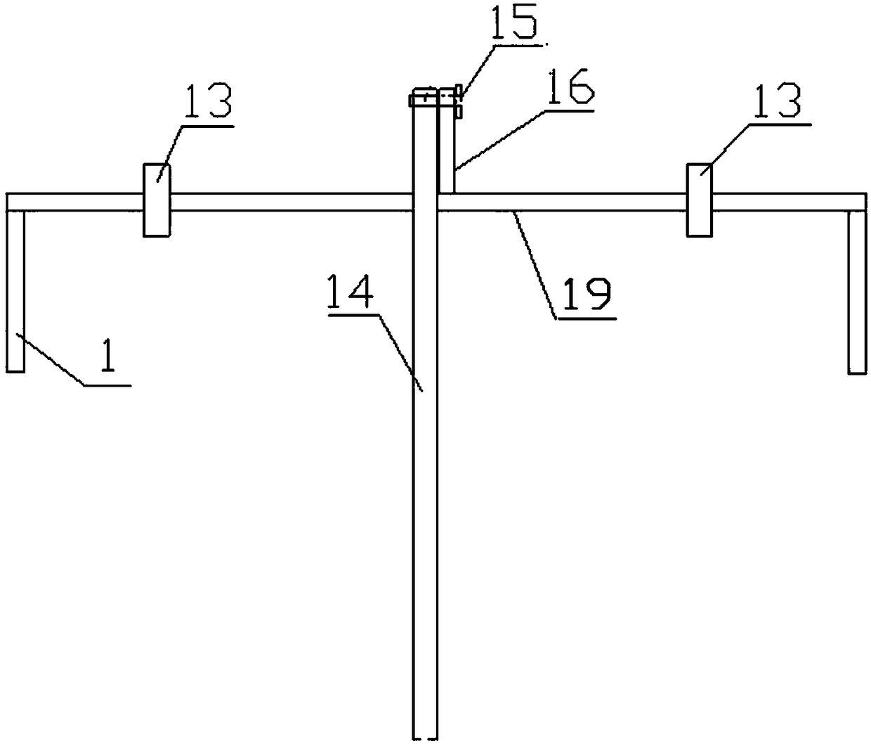 Coal mine car connecting mechanism