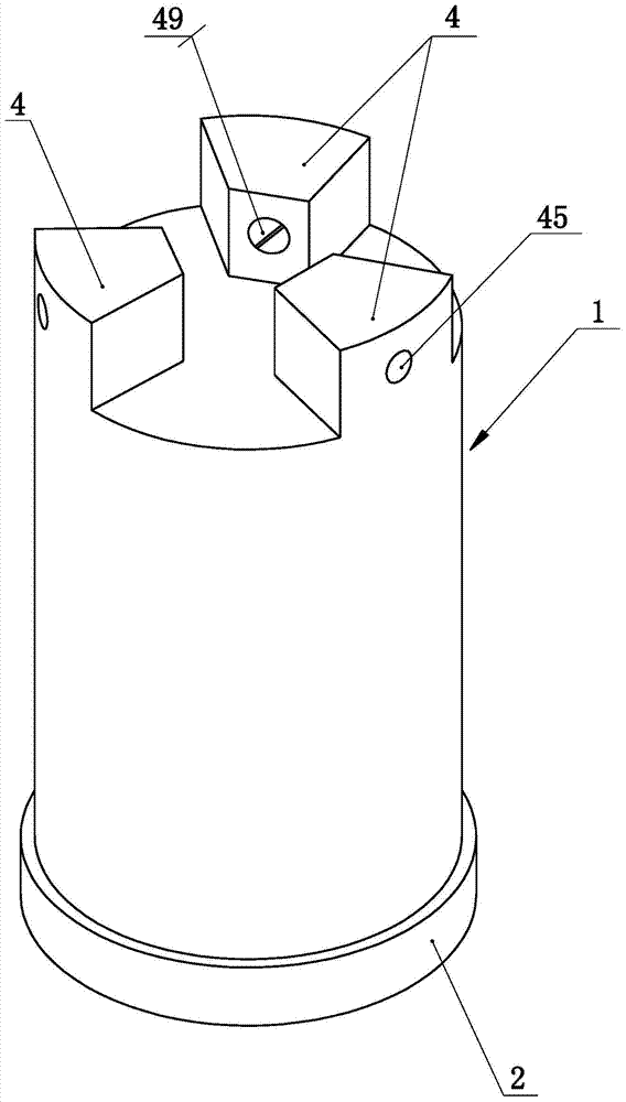 Automobile fuel filter core