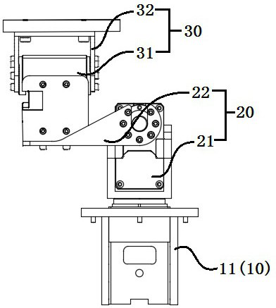 Aircraft flight attitude simulation supporting device