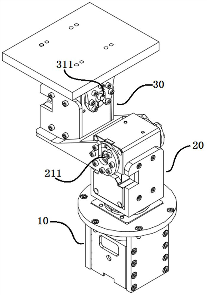 Aircraft flight attitude simulation supporting device