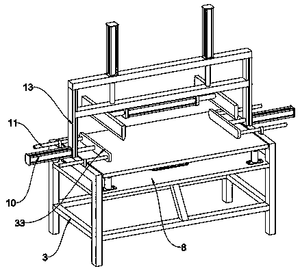 Edge pressing device used for carton processing