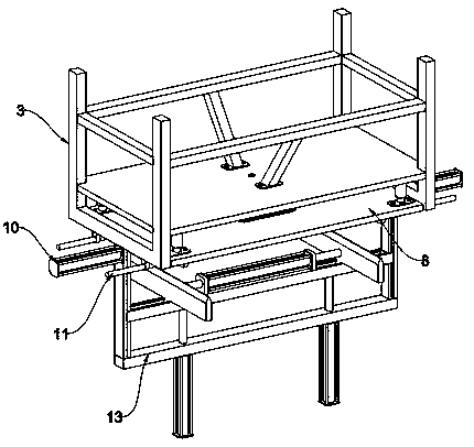 Edge pressing device used for carton processing