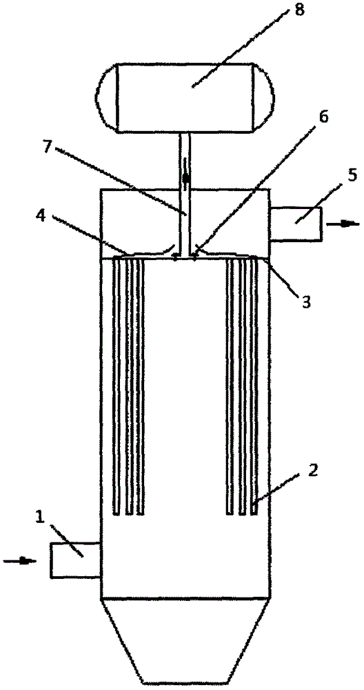 Pulse back-blow dedusting device and gas injector thereof, and filter device