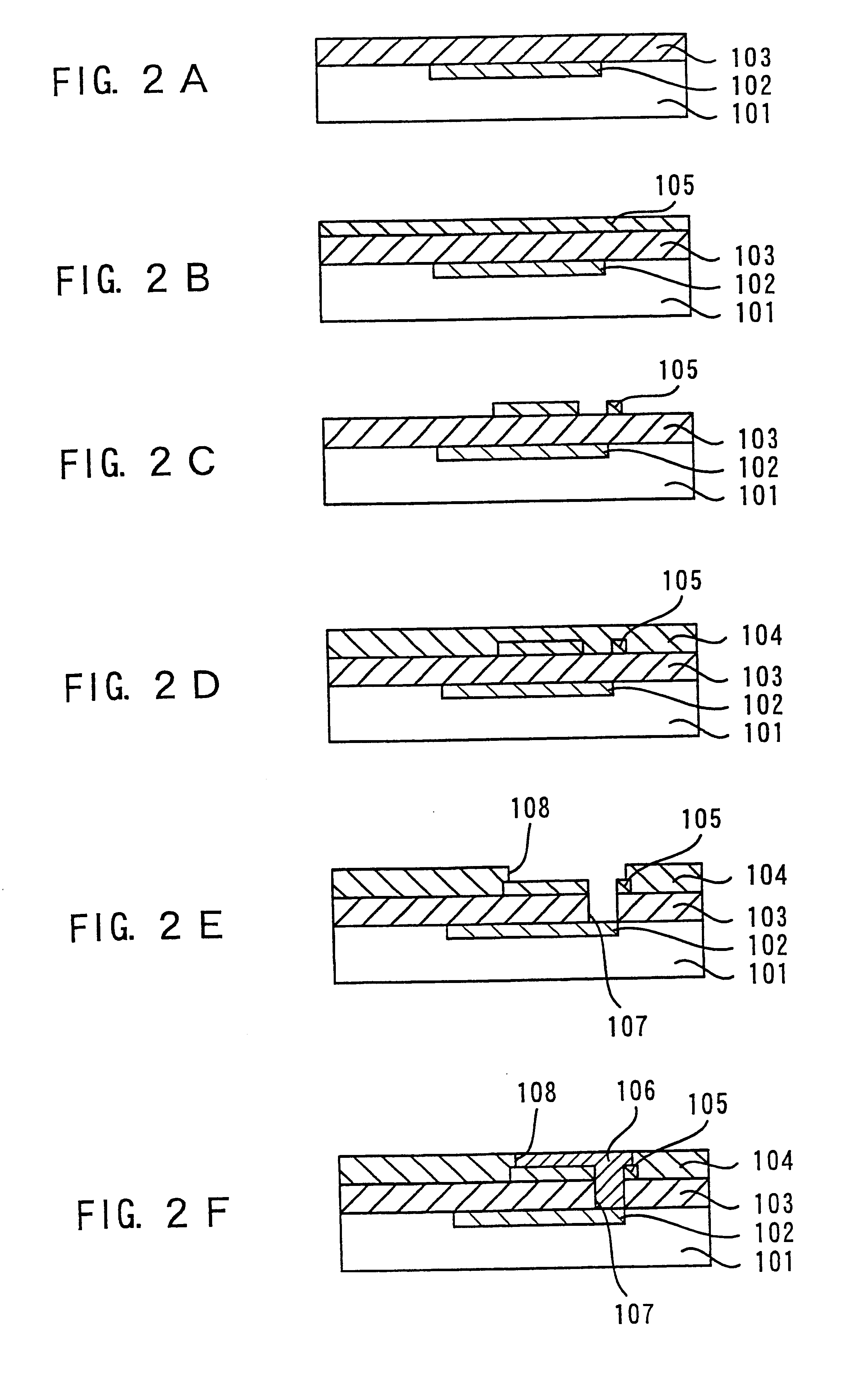 Trench and via formation in insulating films utilizing a patterned etching stopper film