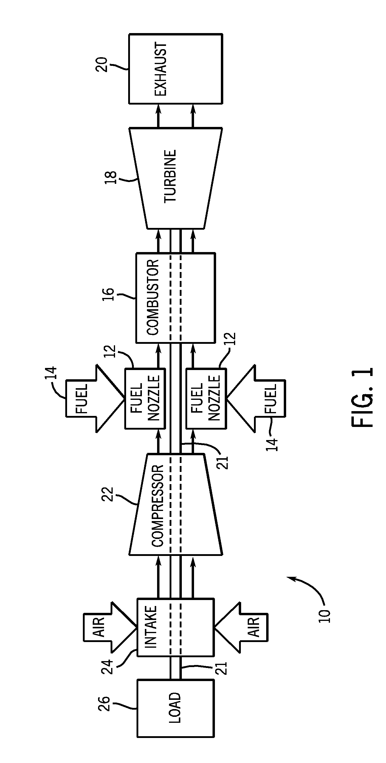 Method and apparatus for fuel injection in a turbine engine