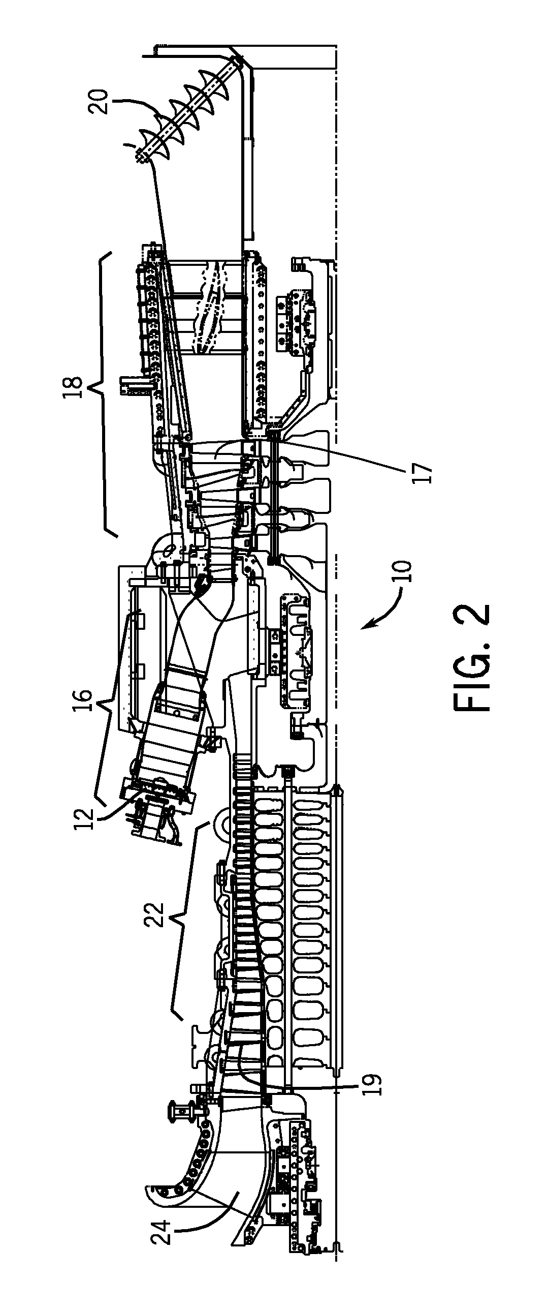 Method and apparatus for fuel injection in a turbine engine